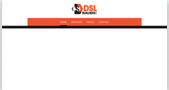 Desktop Screenshot of dsl-builders.com